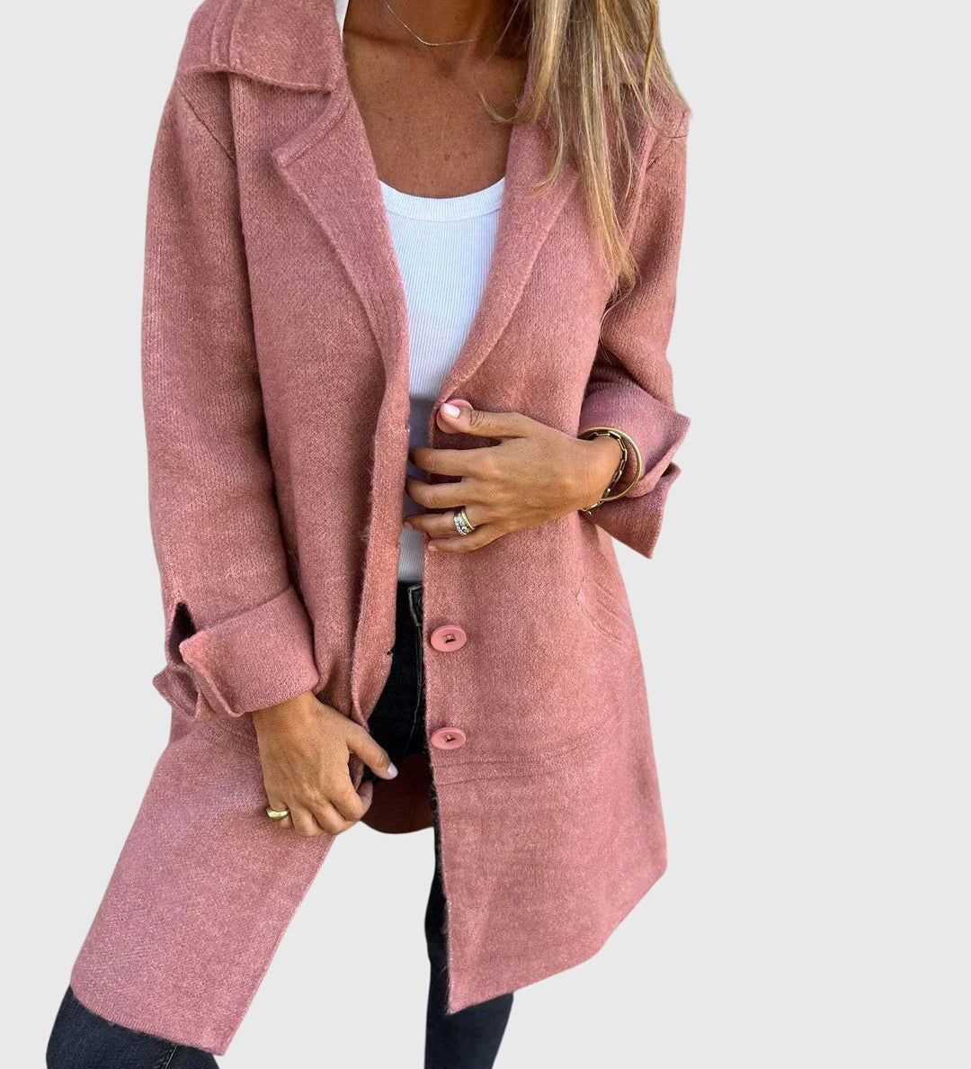 Lisa | Blazer met Knopen