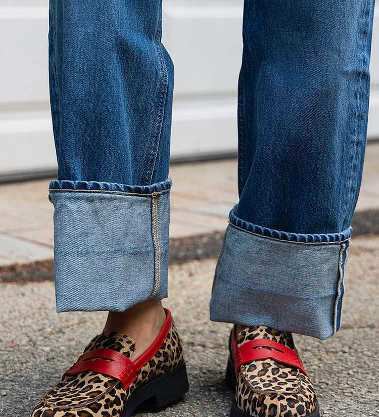 Roxie - Wildprint Mocassins