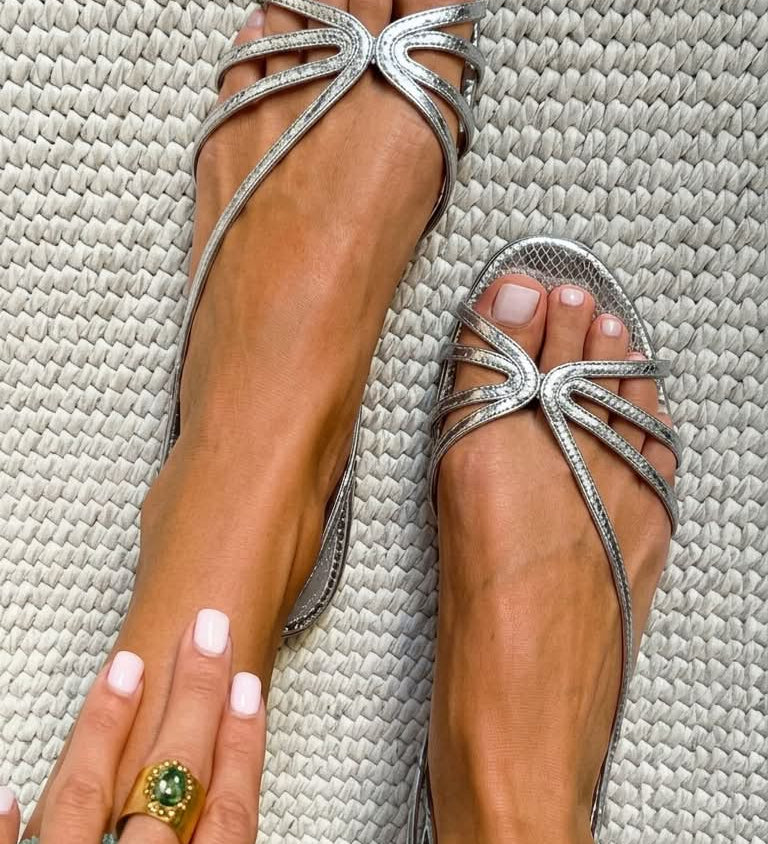 Ginevra | Elegante Gouden Sandalen voor de Zomer