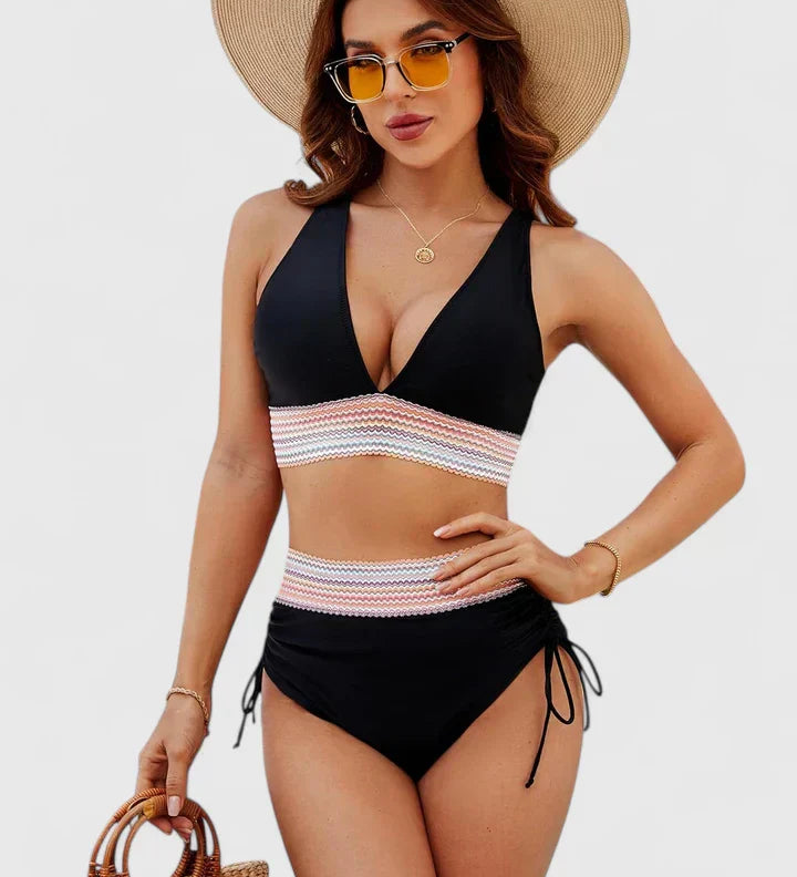 Yara | Elegante Hoge Bikini Set