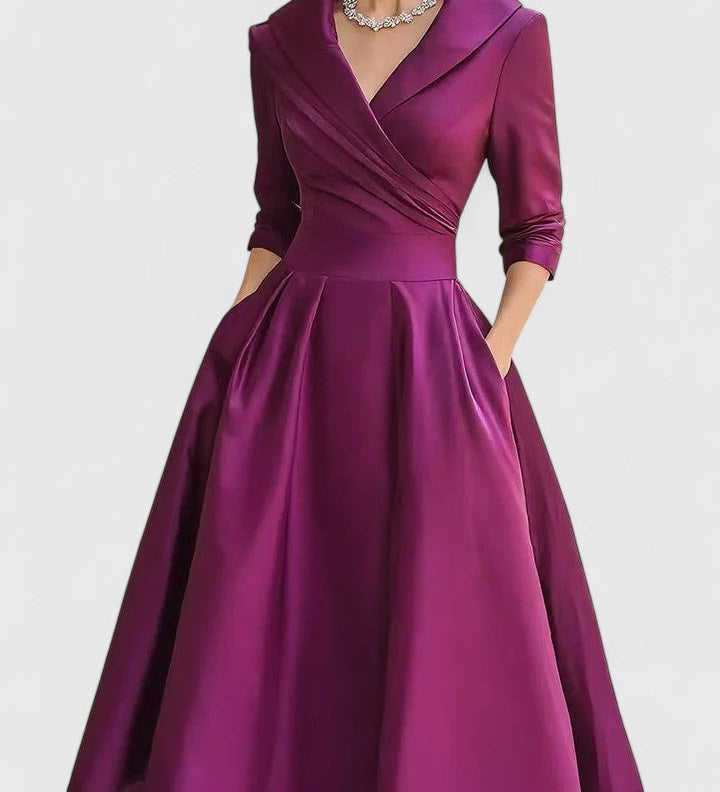 Leonore | Elegante Midi Jurk