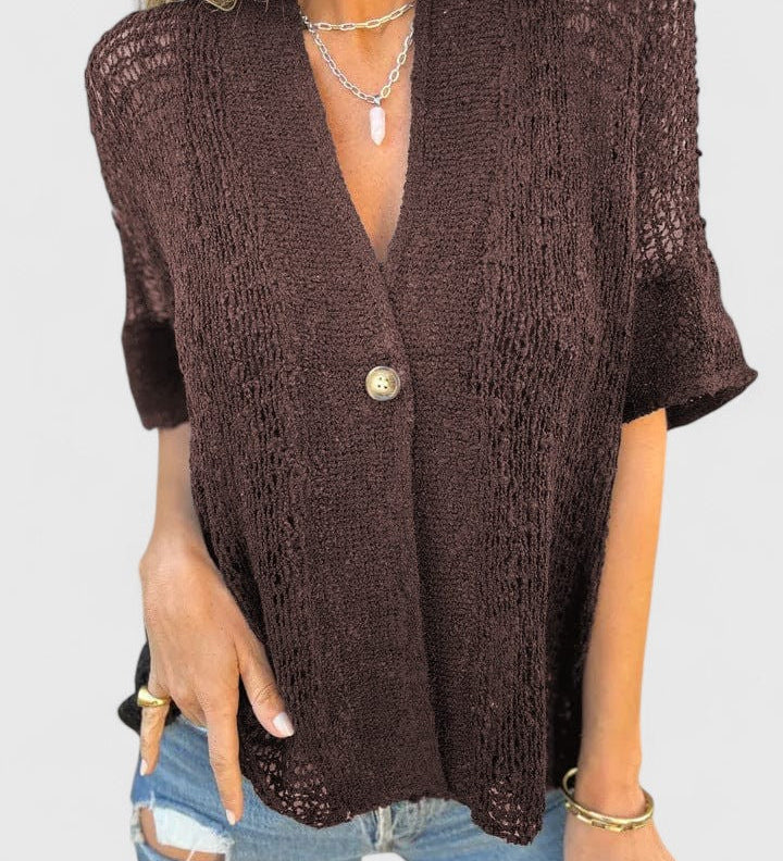 Ineke | Elegante Gebreide Blouse