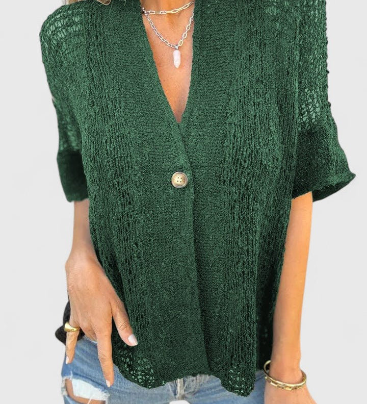 Ineke | Elegante Gebreide Blouse