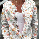 Ilse | Cardigan met schattige kleine bloemen