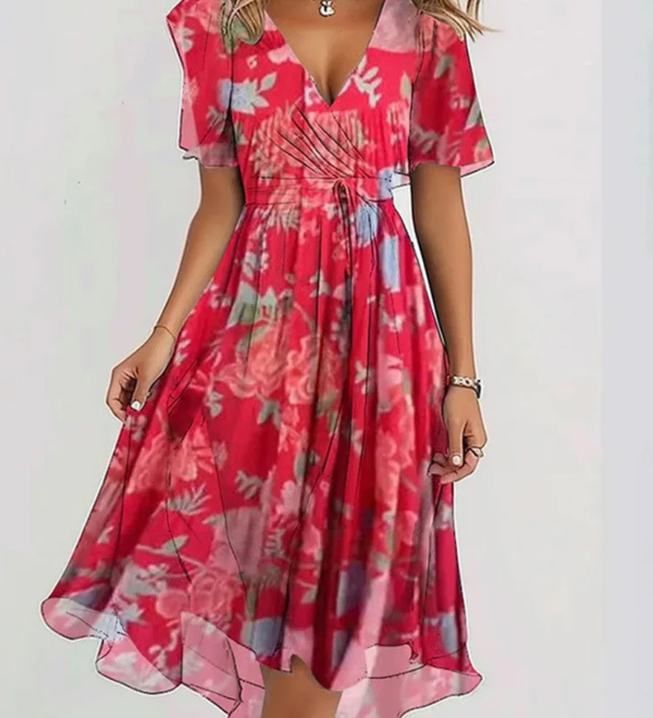 Isa | Zomerjurk met buikbedekking