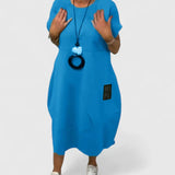 Moniek | Comfortabele Midi Jurk