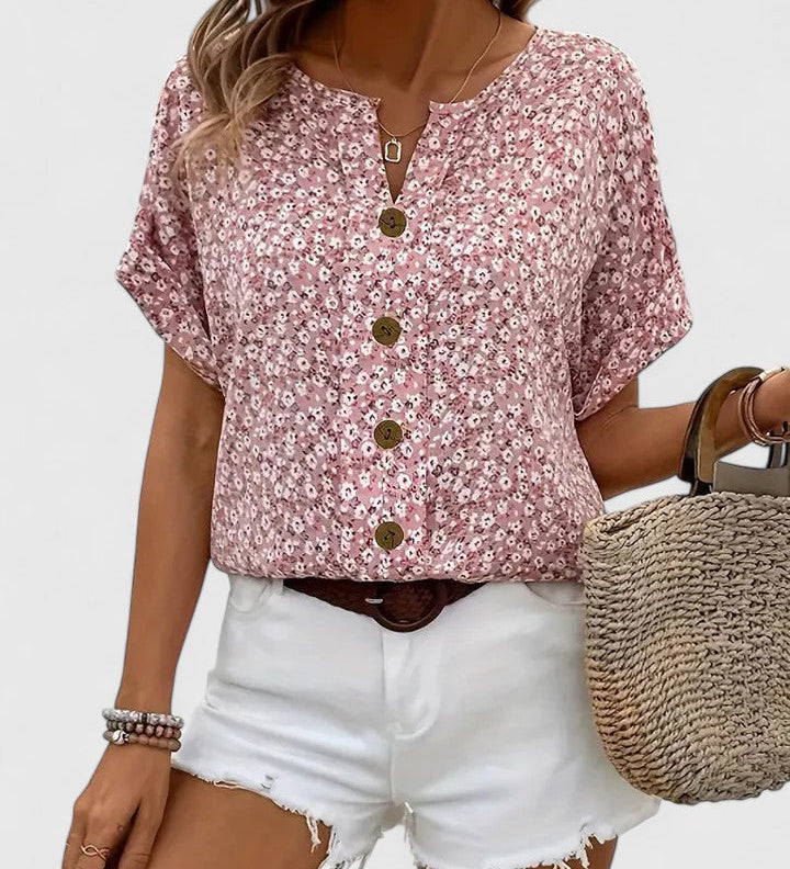 Christel | Elegante Bloemen Top voor de Zomer