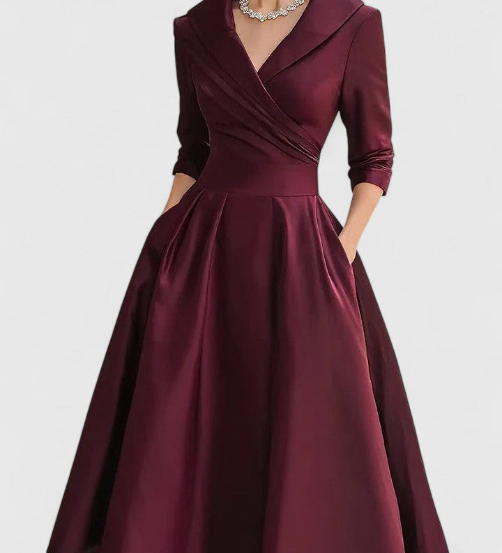 Leonore | Elegante Midi Jurk
