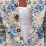 Hannah | Cardigan met sierlijke bloemenprint