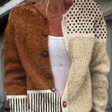 Emma | Cardigan met minimalistische stippenprint