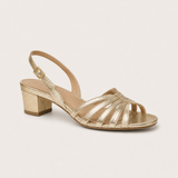 Allegra | Elegante Gouden Sandalen voor Dagelijks Gebruik