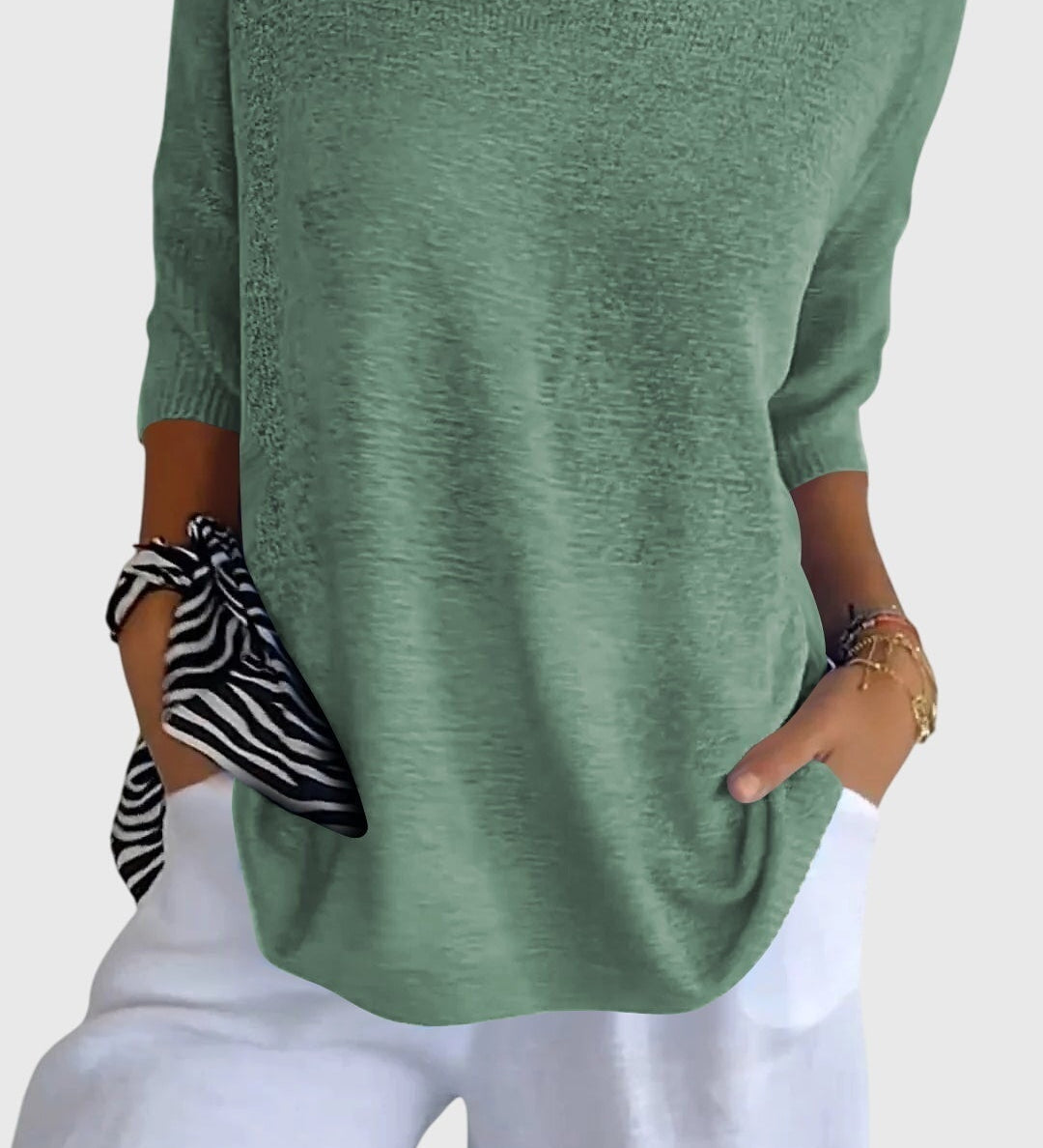 Caroline | Elegante Top met V-Hals