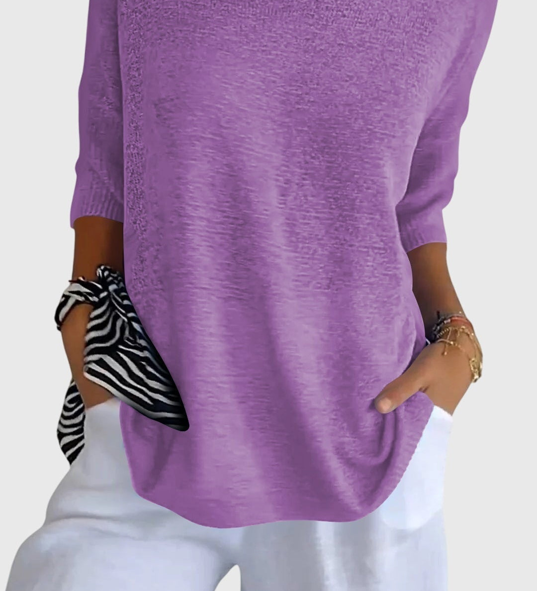 Caroline | Elegante Top met V-Hals