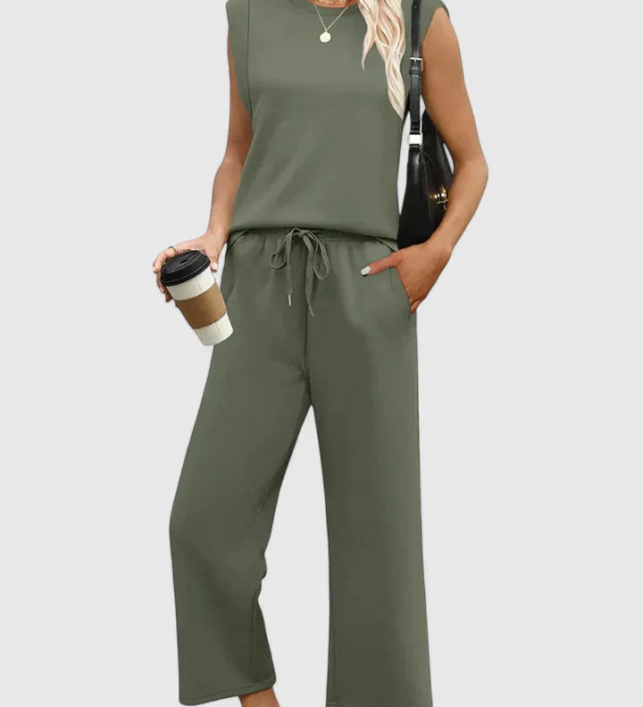 Saskia | Comfortabele Tweedelige Set
