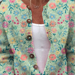 Fien | Cardigan met zomerse veldbloemen
