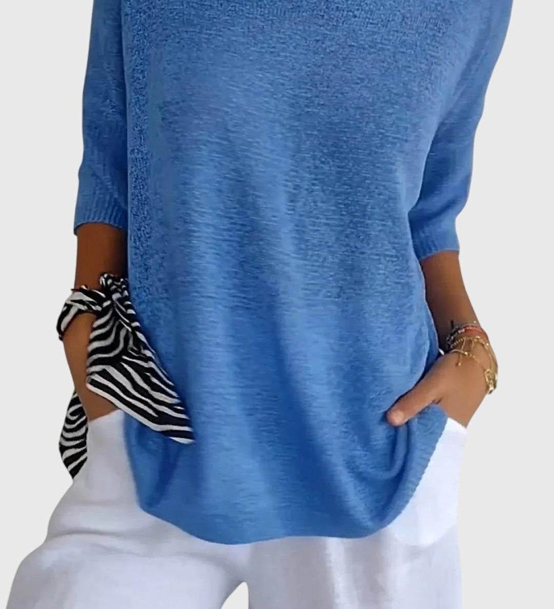 Caroline | Elegante Top met V-Hals