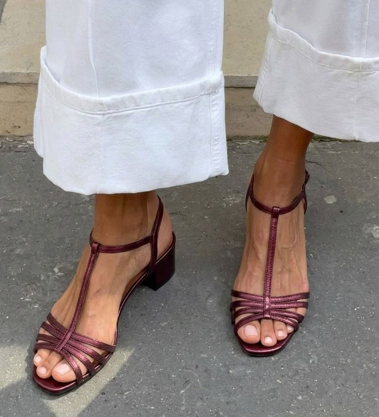 Allegra | Elegante Gouden Sandalen voor Dagelijks Gebruik