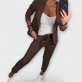 Greta | Elegante Set van Top, Jas en Broek