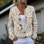 Ilse | Cardigan met schattige kleine bloemen