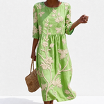 Apolline - Casual damesjurk met bloemenprint.