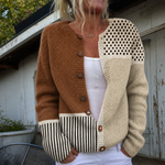 Emma | Cardigan met minimalistische stippenprint