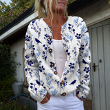Sophie | Vintage bloemenprint cardigan
