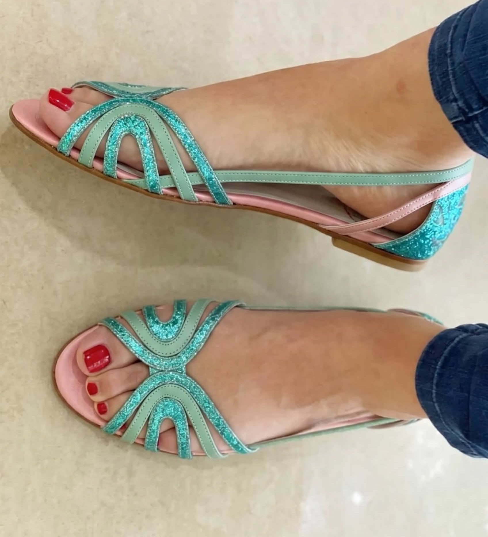 Eleonora | Gouden Zomer Sandalen