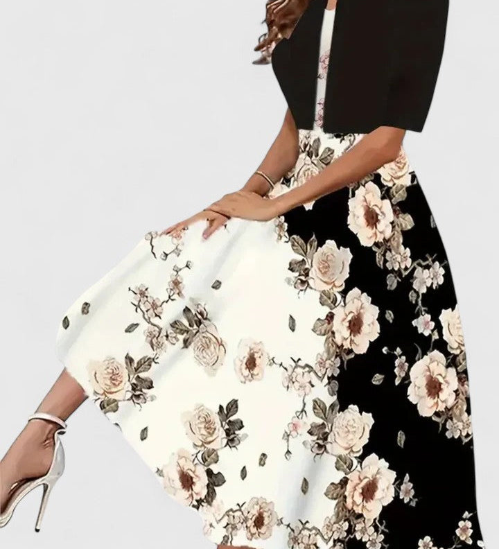 Roosmarijn | Elegante Midi Jurk
