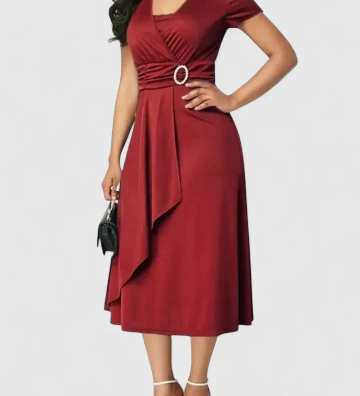 Elsa | Elegante Midi Jurk