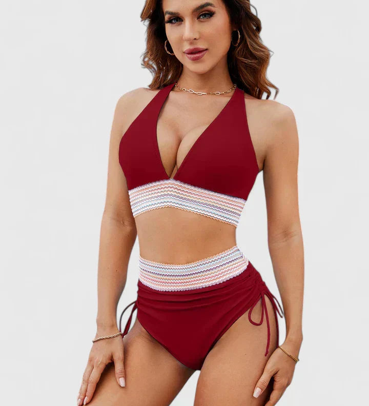 Yara | Elegante Hoge Bikini Set