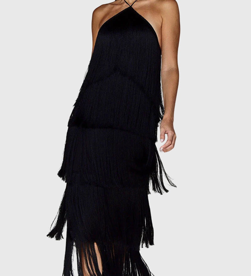 Monique | Fringe Jurk