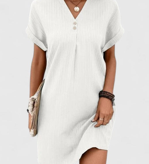 Monique | Drapé Jurk
