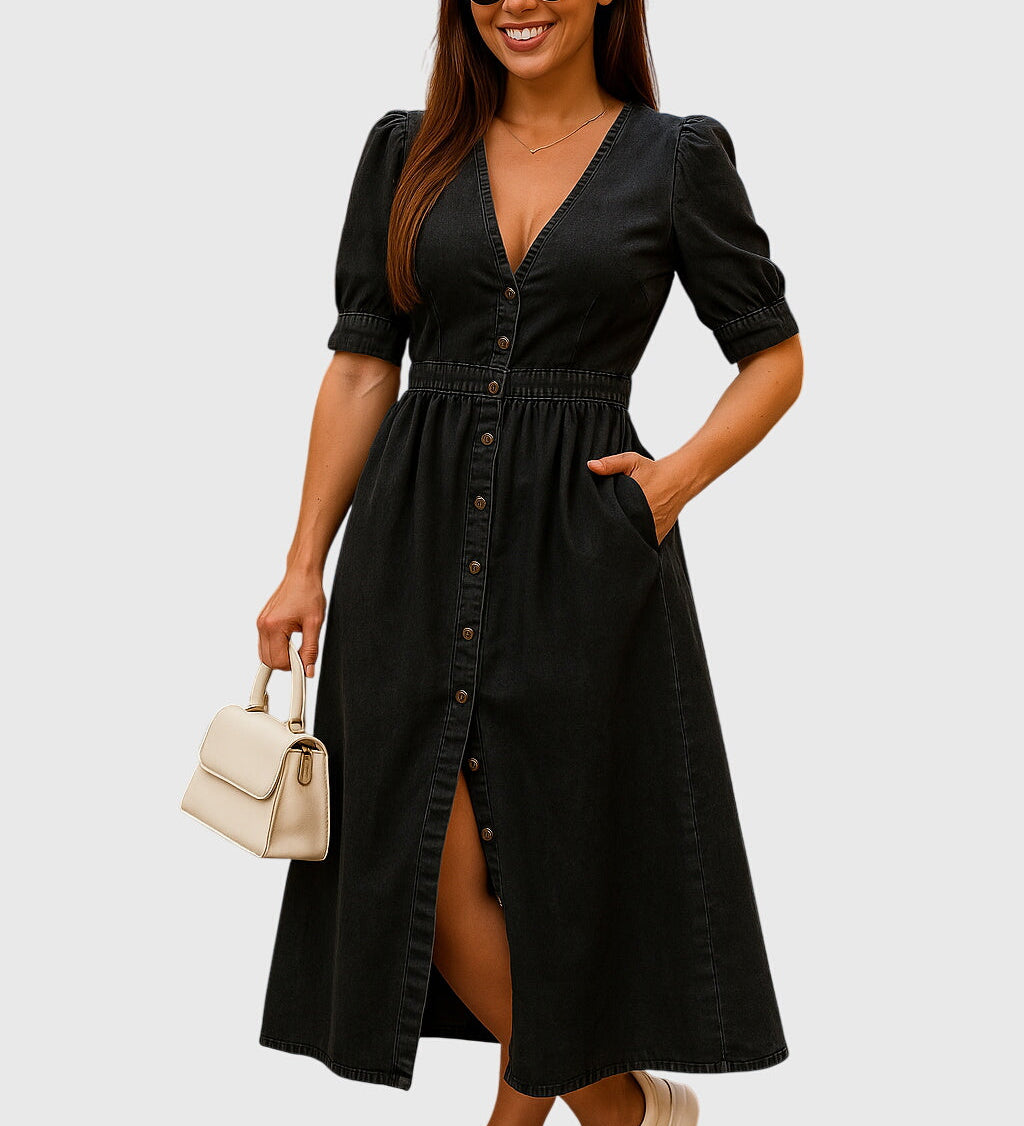 Hester | Elegante Jeansjurk