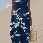 Tess - Elegante midijurk met bloemenpatroon
