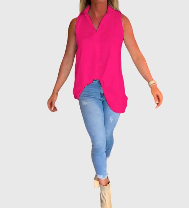 Monique | Mouwloos Top