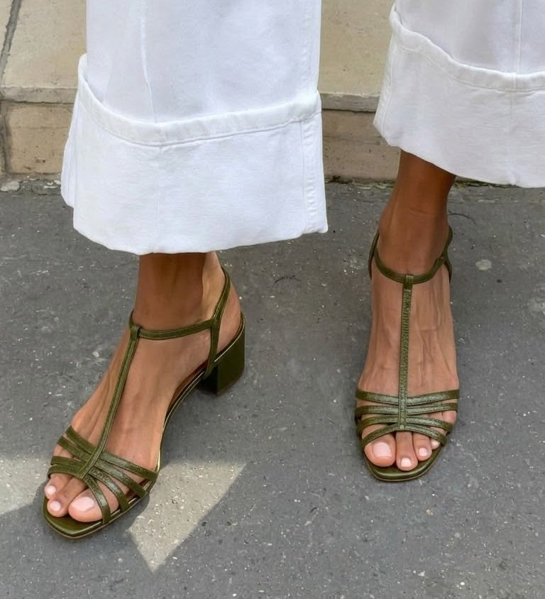 Allegra | Elegante Gouden Sandalen voor Dagelijks Gebruik