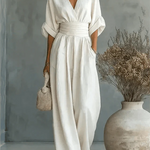 Élise | Elegante vloeiende jumpsuit