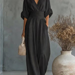 Élise | Elegante vloeiende jumpsuit