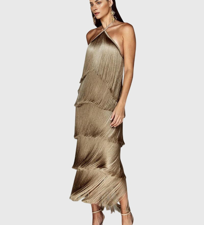 Monique | Fringe Jurk