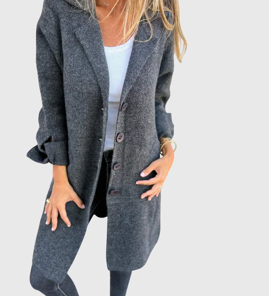 Lisa | Blazer met Knopen