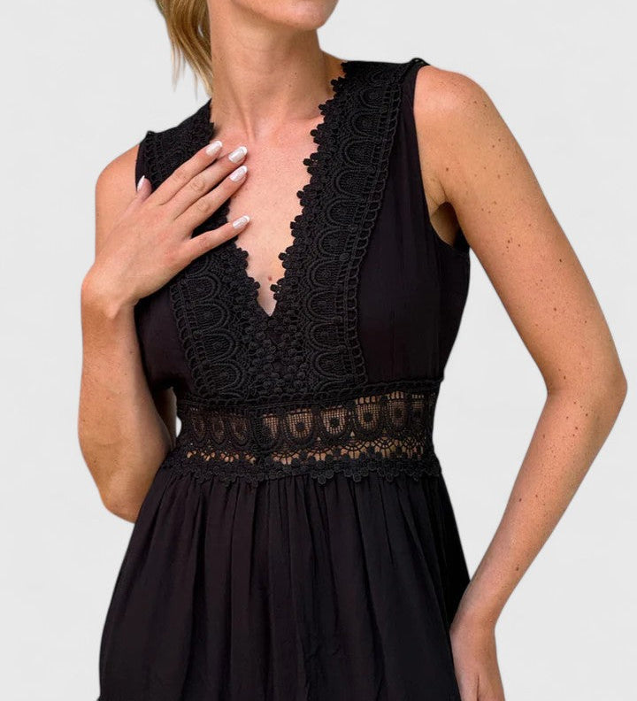 Caroline | Elegante Midi Jurk