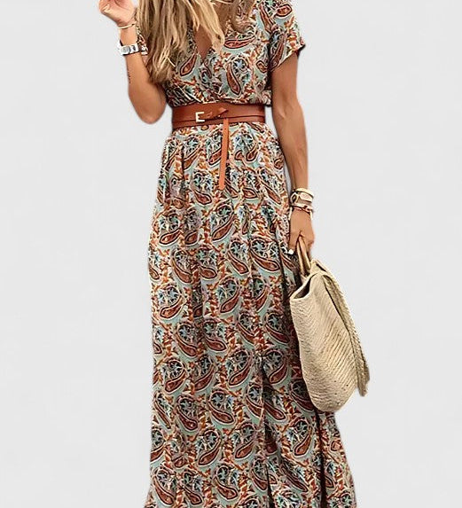 Caroline | Elegante Maxi Boho Jurk