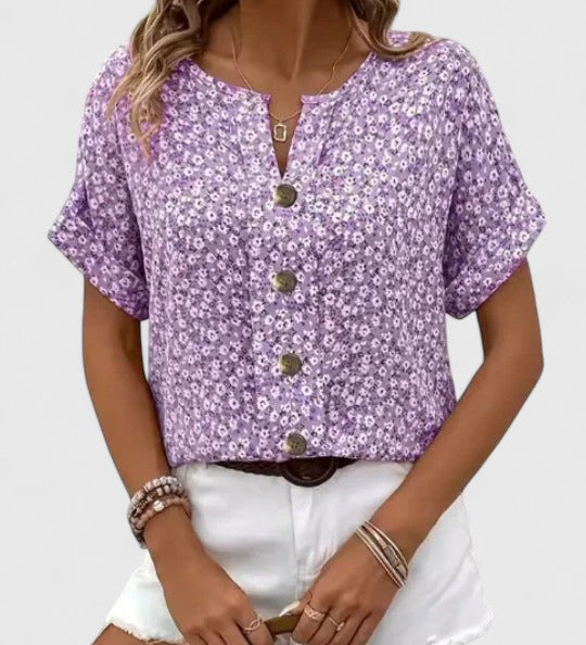 Christel | Elegante Bloemen Top voor de Zomer