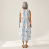 Joy - Klassieke midijurk met bloemenpatroon