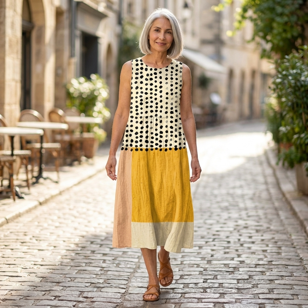 Leah - Alledaagse midijurk