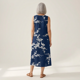 Tess - Elegante midijurk met bloemenpatroon