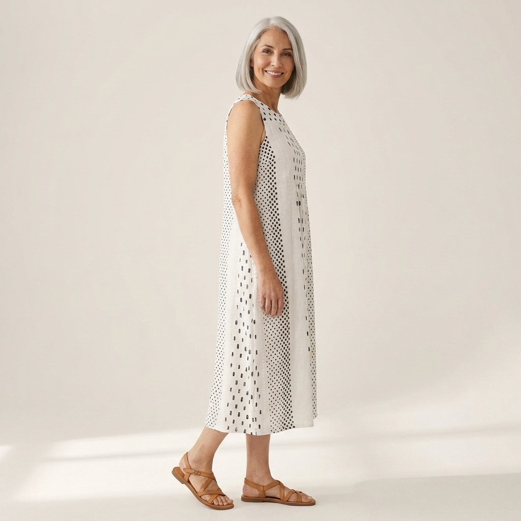 Thea - Alledaagse midijurk