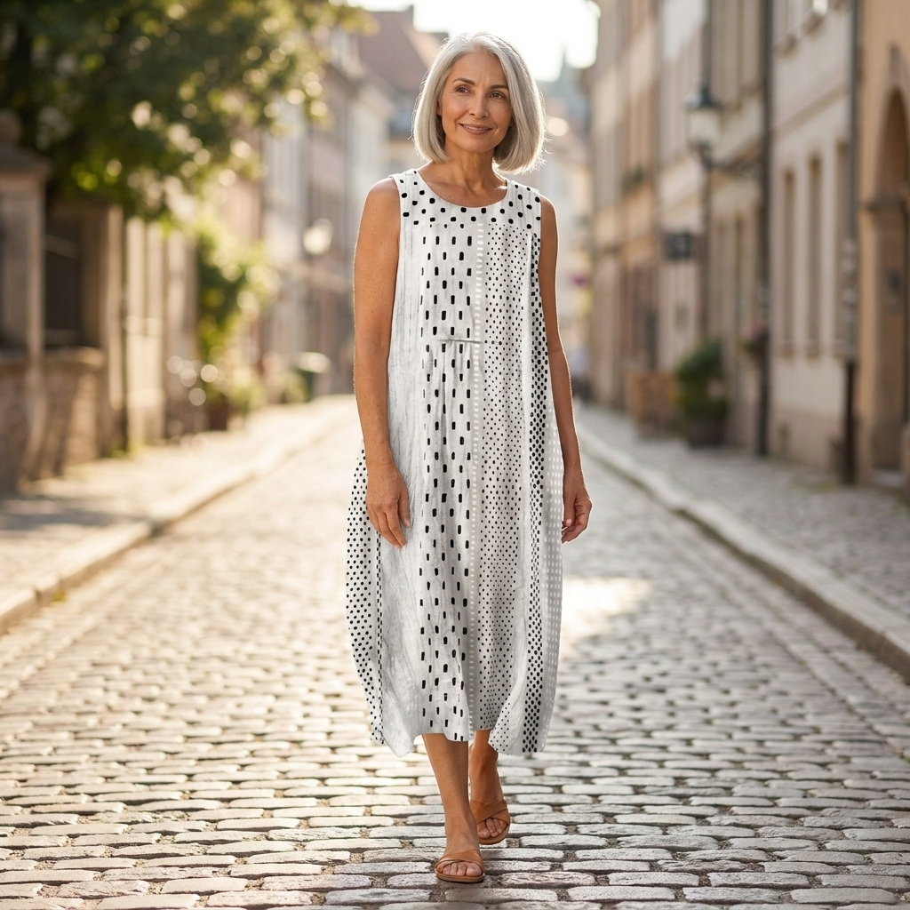 Thea - Alledaagse midijurk